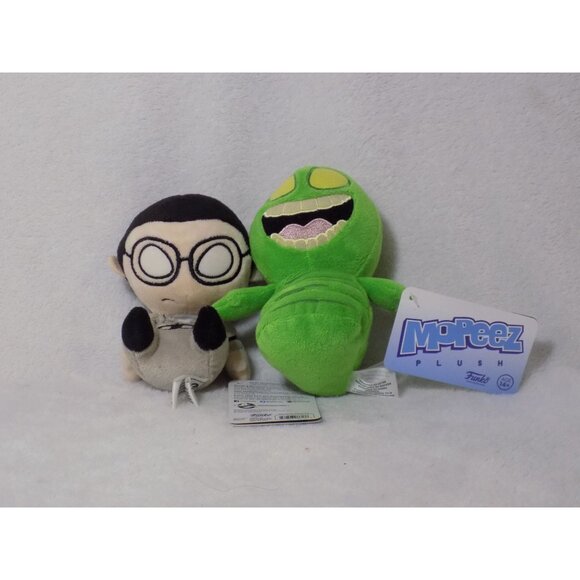 Ghostbusters EGON SPENGLER & Slimer Mopeez Collectible Plush Figures New Funko - Picture 1 of 3
